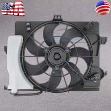 Radiator Condenser Fan Assembly For/Fit HY3115136 12-17 Hyundai Accent; Rio Rio5