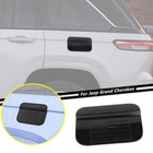 For Jeep Grand Cherokee 2022-2024 Black Door Gas Cap Tank Fuel Filler Cover Trim