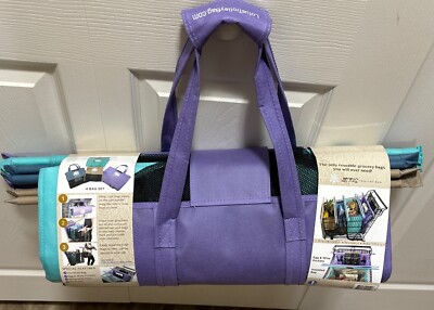 New Trolley Bags by Lotus Reusable Eco Friendly Grocery Set of 4