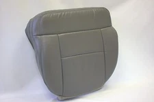 2004 To 2008 Ford F-150 Front Driver Bottom Seat Replacement Cover Gray Vinyl