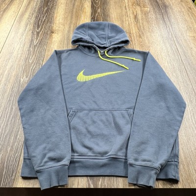 nike big check hoodie
