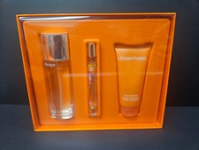 Clinique Happy 3-Piece Perfume Set Spray Lotion Gift Box