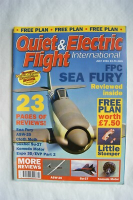 2006 Quiet & Electric Flight Magazine - July + Plans