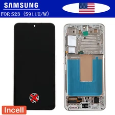 New Incell For Samsung Galaxy S23 S911U/W LCD Display Screen Touch Replacement