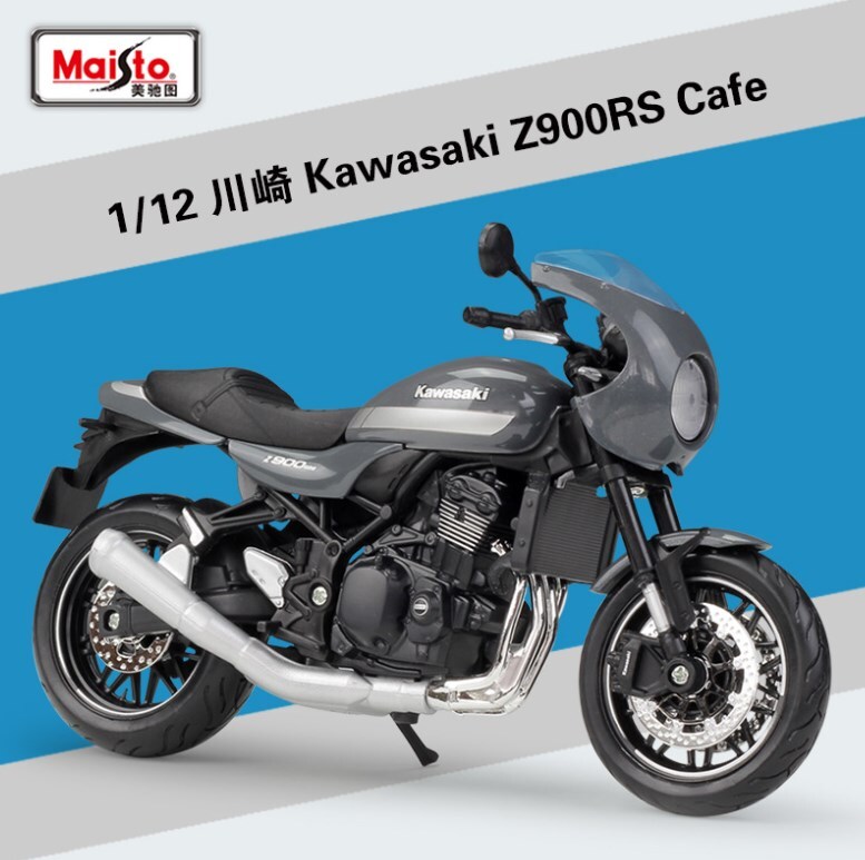 オートバイ・バイク Maisto 1/12 Kawasaki Z900RS Cafe 1:12 Maisto Kawasaki Z900RS Cafe Motorcycle Bike Model New in Box
