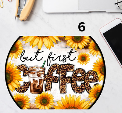 Coffee Mouse pad - Ships from USA - 9.25 X 7.75