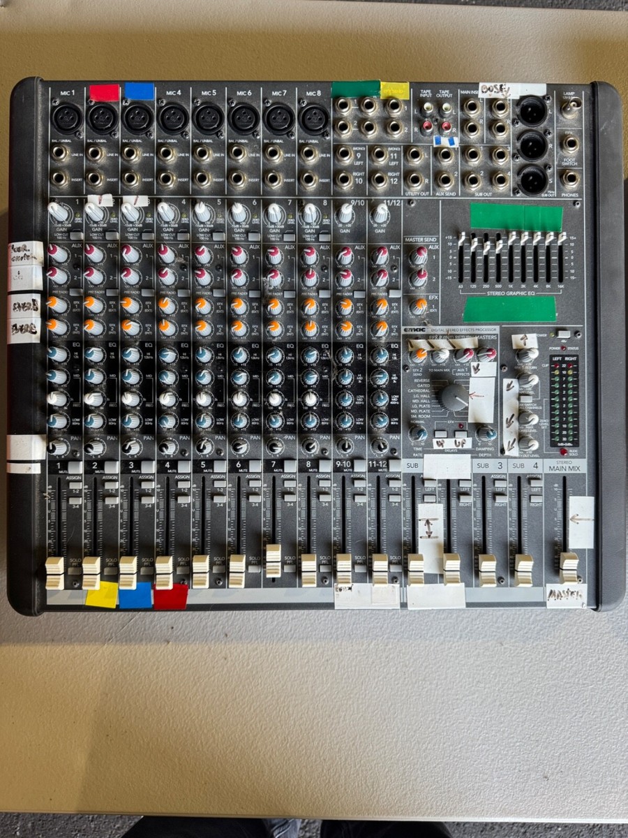 MACKIE MIXER CFX12 MKⅡ ANALOG MIXER AS is READ!!! | eBay