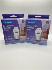 Lansinoh Breastmilk Storage Bags Lot Of 2 - 50 Count Each total 100 New