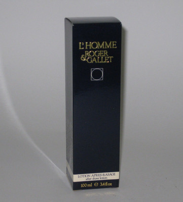 L'HOMME DE ROGER&GALLET VINTAGE After Shave HERREN 100ml After Shave RAR