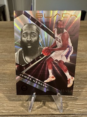 2021-22 Panini Black #7 James Harden Copper /49