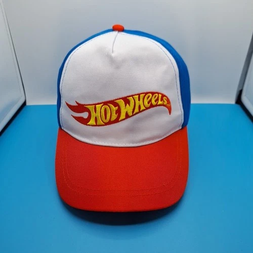 Vintage 90s Hot Wheels SnapBack Cap Baseball Cap Child Boy Size