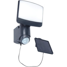 Outdoor Security Light Solar Powered LED Garden Lamp with PIR Motion Sensor Lamp