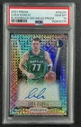 LUKA DONCIC PSA 10 2021-22 PANINI PRIZM #FS-LDC FLASHBACK AUTO MOJO 21/25 MAVS