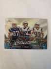 2024 Topps Cosmic- Star Clusters Tom Brady, Rob Gronkowski, Danny Amendola SCL-3