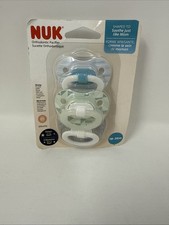 NUK Classic Pacifiers 18 Months 3 Pack - Neutral