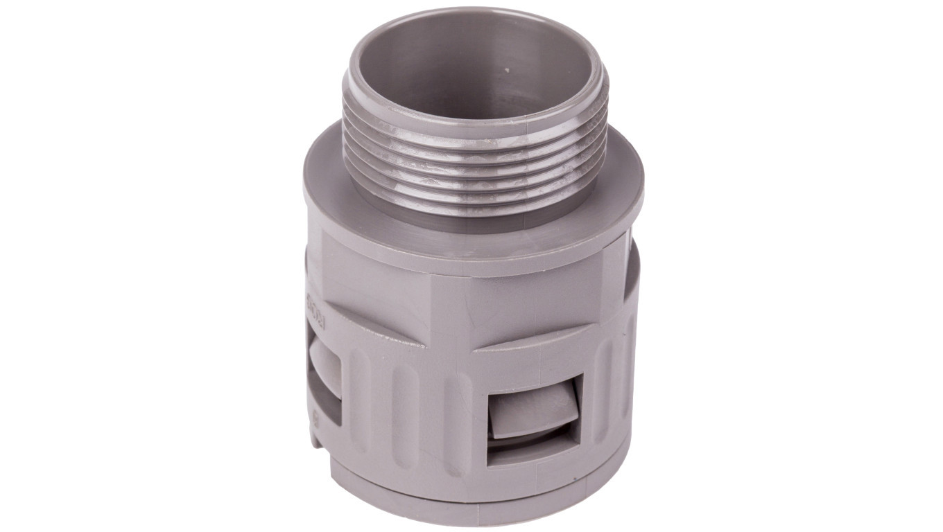 Gland for protective hose PG21 IP68 SILVYN KLICK-GP 21 gray 61800900