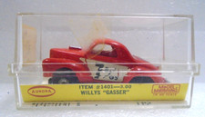 Aurora Thunder Jet Willys Gasser Red