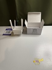 WiFi Repeater Wireless Range Extender 4 Antennas Plug In Signal Booster