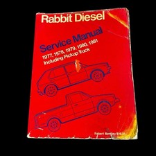 Volkswagen Vw Rabbit 1977-1980 Shop Repair Service Manual Ac Diesel Engine Guide