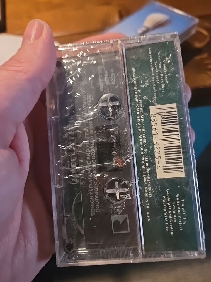 IMPELLITTERI "Stand in Line" RARE PROMO CASSETTE TAPE Relativity NM 1988 Metal - Image 3 of 3