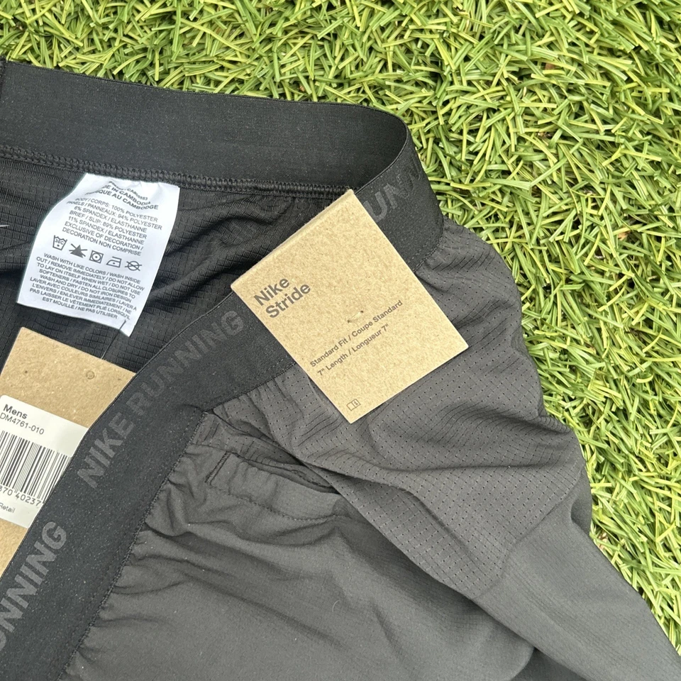 Nike Stride Running Athletic Shorts Dri-FIT 7" Brief-Lined DM4761-010 Men's 3XL - Image 4 of 4