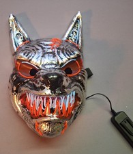 LED Maske Wolf