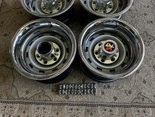 1967-72-87chevy Truck 4x4 6 Lug 15x8 Gm Original Truck Rallys Repro Rings Gm Cap