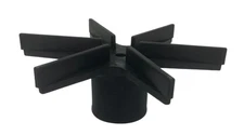 Ace Pumps Polypropylene Impeller With Keyway For GE-75 Series Pumps - GE-26-75