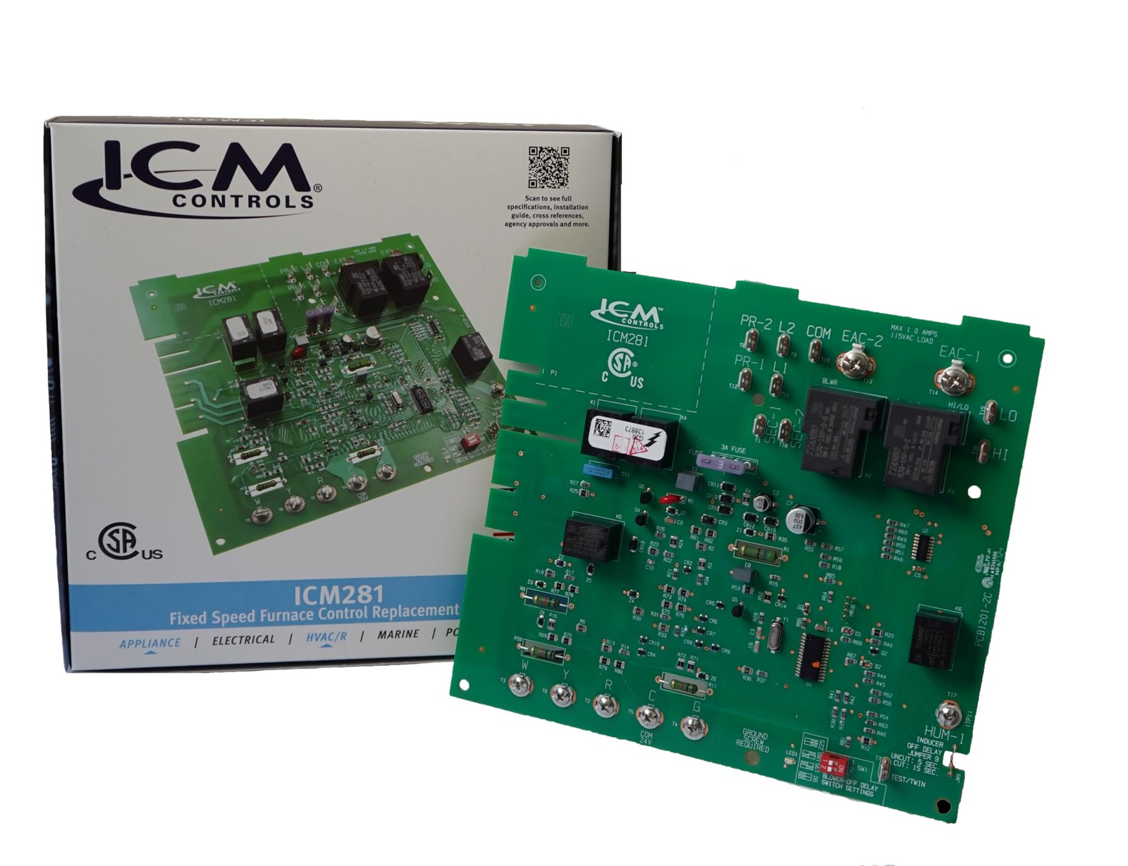 ICM Controls ICM281 Furnace Control Replacement for Carrier