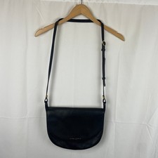 Marc Jacobs Large Supple Black Pebbled Leathe...