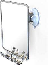 Shower Mirror, Shower Mirror fogless for Shaving with a Removable Razor
