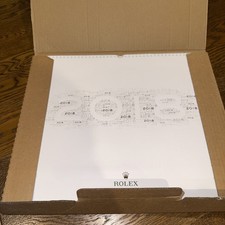 Official Rolex Calendar 2018 Pre owned