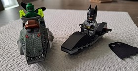 LEGO BATMAN 7780 The Batboat: Hunt for Killer Croc, Lego Stickers, Manual NO BOX