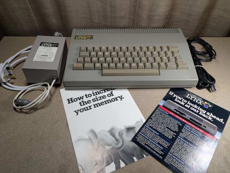 Camputers Lynx 48K - Tested Fully Working