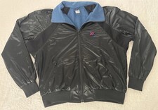 VTG Nike John McEnroe Challenge Court Checkerboard Tech Tennis Jacket Agassi MED