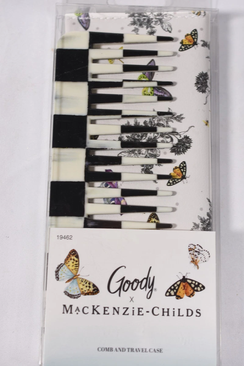 MacKenzie-Childs x Target Black & White Checker Comb with Butterfly Pouch ? RUN to Target for these new Goody x MacKenzie-Childs and  main image 3