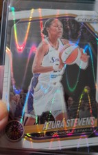 2025 Panini Prizm WNBA - Azura Stevens #64 White Seismic Prizm