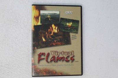 Virtual Flames- Colonial Fireplace/Rustic Campfire
