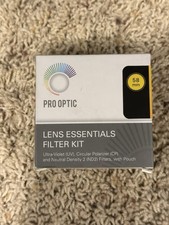 Pro Optic 58 MM Lens Essential Filter Kit UV Circular Polarizer Neutral Density