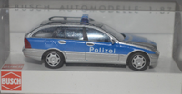 Busch 49156 Mercedes Benz E-Klasse C-Modell Aotobahn-Polizei Ho 1:87 Neu