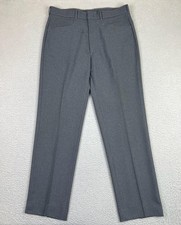 Levi's Pants Mens 36x34 Gray Action Slacks Sta Prest 517 Bootcut Work Western