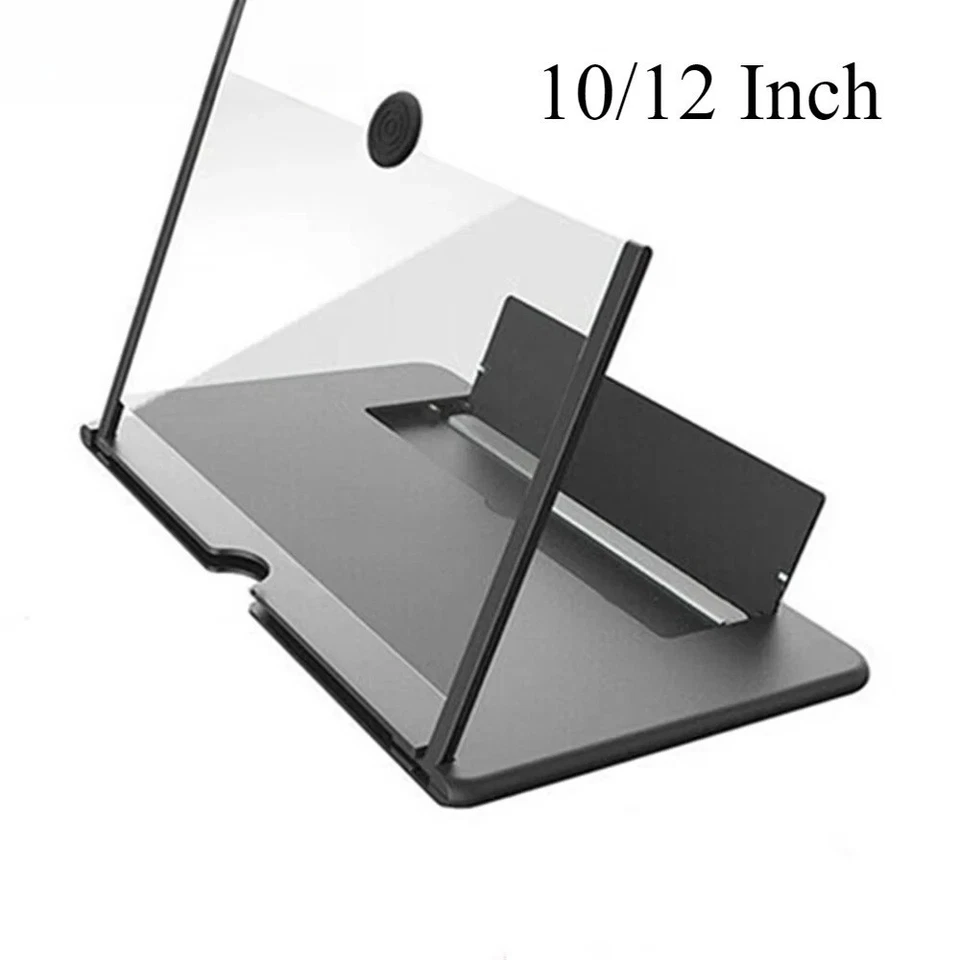 2025 Newest Version 12" Phone Screen Magnifier 3D Video Amplifier Foldable Stand - Image 4 of 4