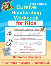 Cursive Handwriting Workbook for Kids: Cursive for Beginners Workbook. Cursive L