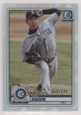2020 Bowman Chrome Refractor 350/499 Yusei Kikuchi #39 0s9t