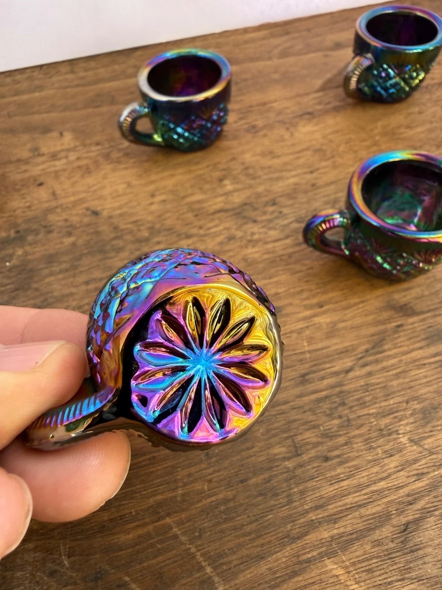 Carnival Glass Punch Cups Vintage Imperial for sale | eBay