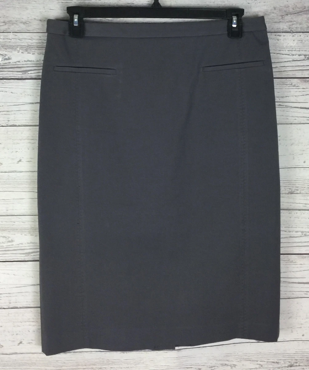 Jupe Banana Republic Taille 8P - Noire Avec Fente Dos - Très Bon état