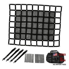 4.75' x 6' FT Heavy Duty Cargo Net with Hook - Capacity 1500LBS 57" x 72"