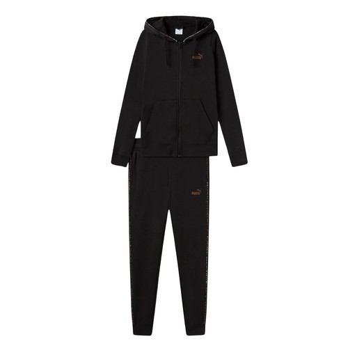 Puma Tuta da Donna Essentials+ Animal Nera Taglia M Cod 689001-01 - Foto 1 di 2