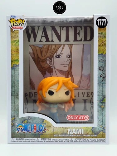 Funko POP! Animation | ONE PIECE - NAMI - Marine Wanted Poster #1777 | NIB!
