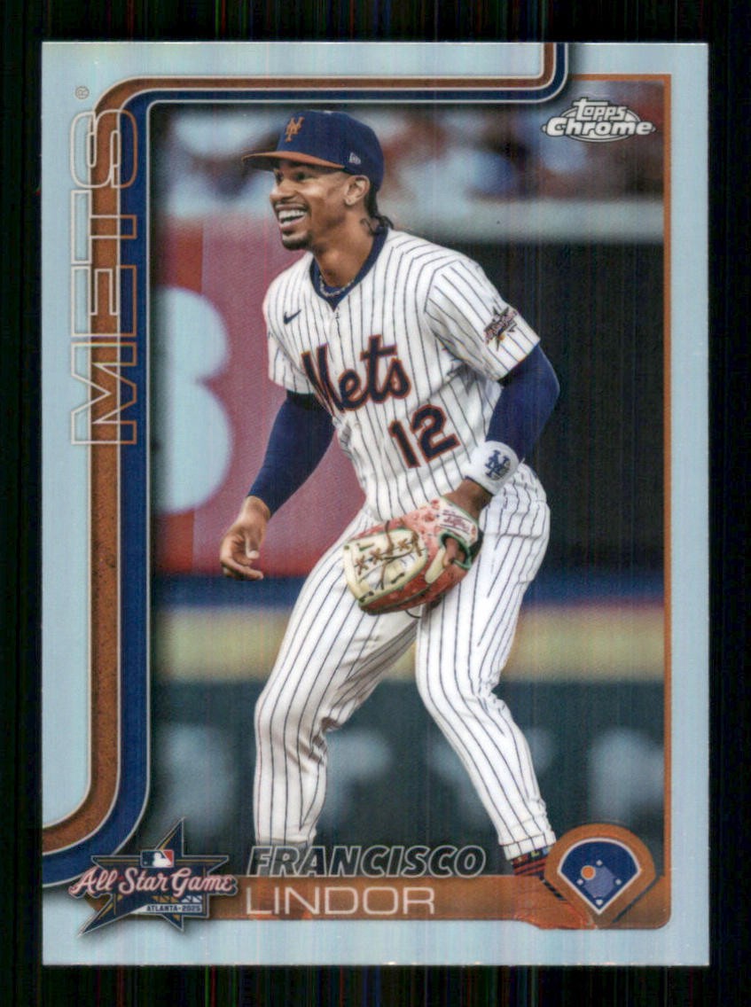 Francisco Lindor #ASGC-13 (Baseball Cards 2025 Topps Chrome Update All-Star Game) — is it worth grading?